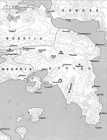 ancient attica map